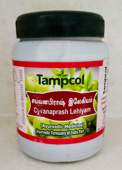 shop tampcol chyawanprash lehya 250gm at price 102.50 from tampcol online - ayush care