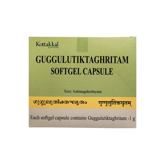 Guggulutiktaka Ghritam Capsules - 10 Capsules