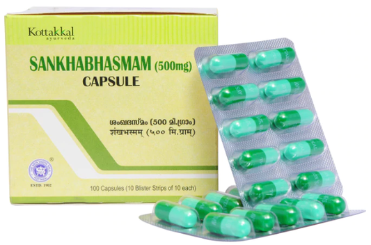 Kottakkal Shankabhasma Capsules - 10Capsules