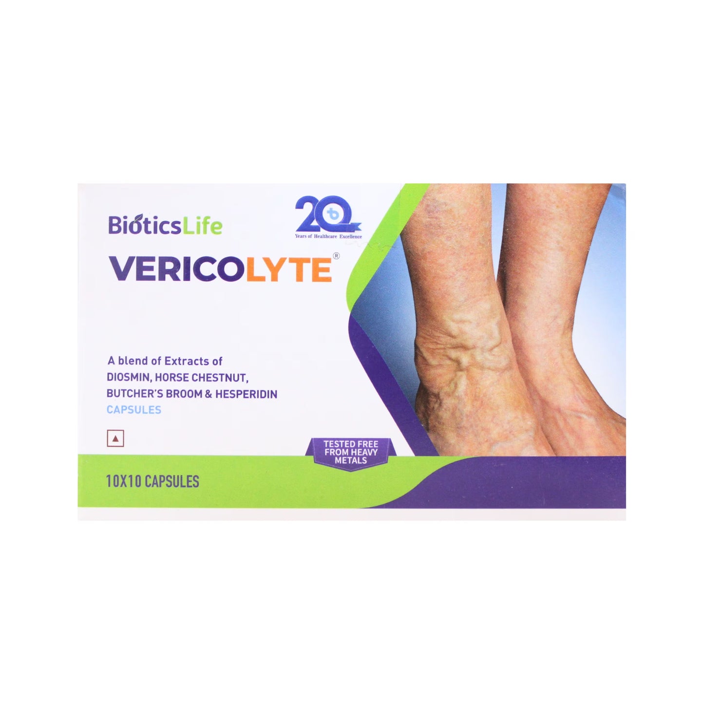vericolyte capsules - 10 capsules