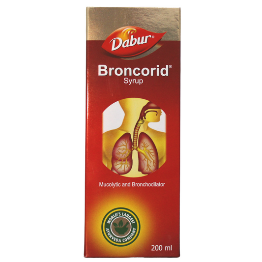 Shop Dabur Broncorid syrup 200ml at price 150.00 from Dabur Online - Ayush Care
