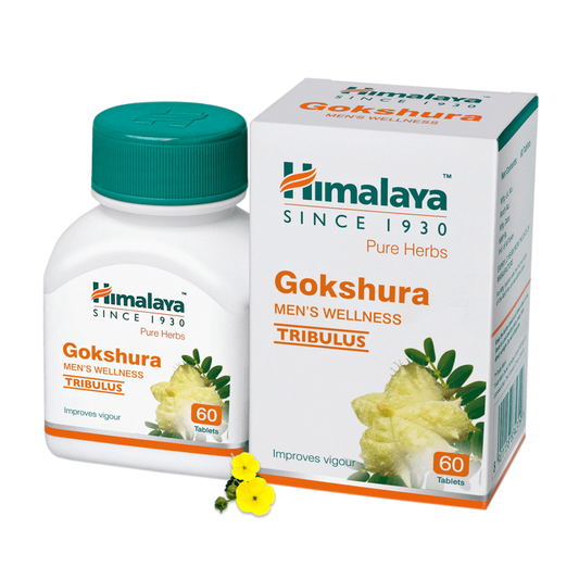Shop Himalaya Gokshura 60Tablets at price 180.00 from Himalaya Online - Ayush Care