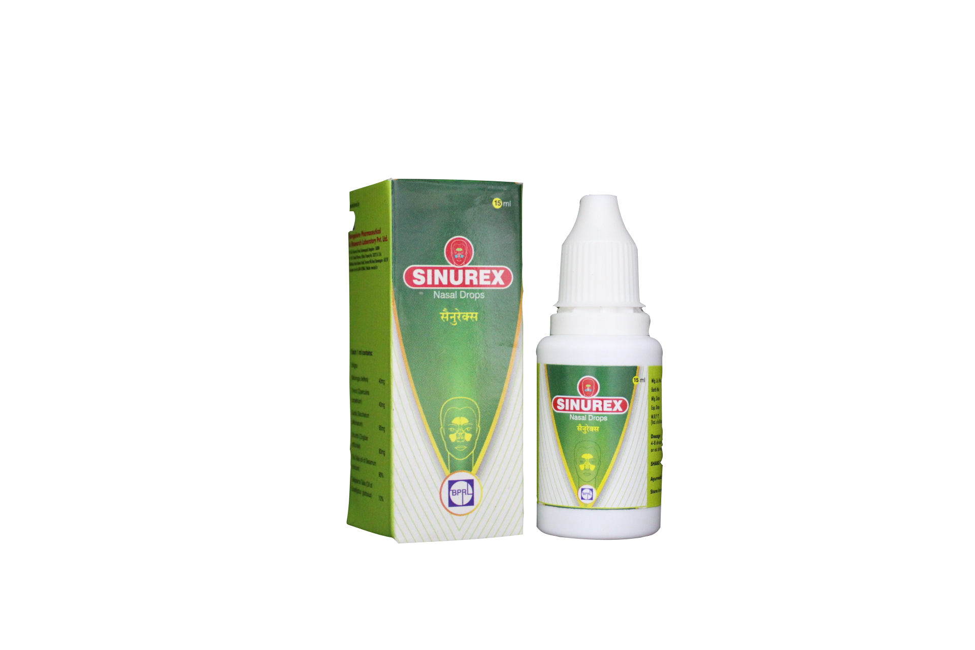 Shop Sinurex nasal drops 15ml at price 70.00 from Sagar Online - Ayush Care