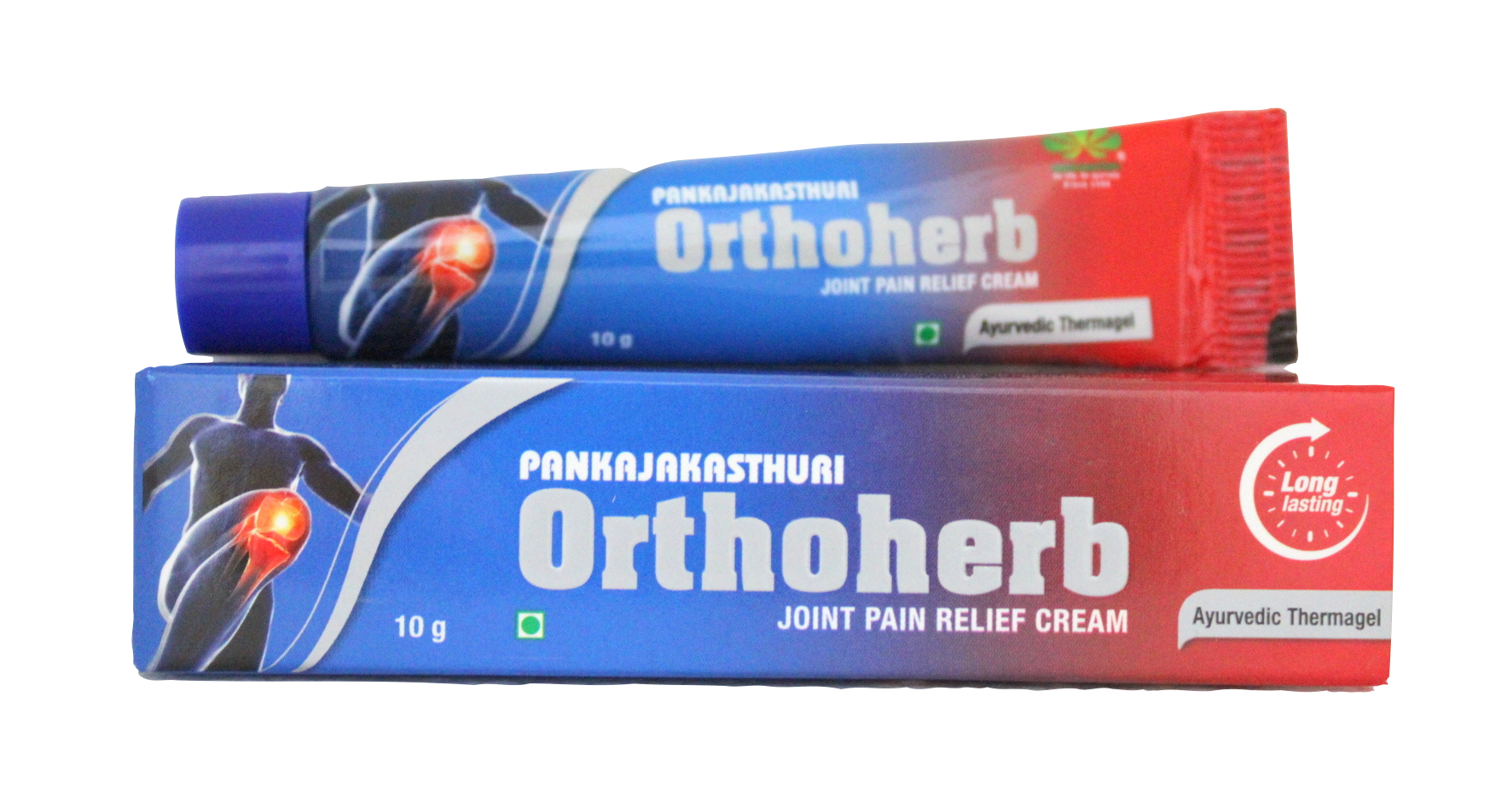 Shop Pankajakasthuri Orthoherb gel 10gm at price 45.00 from Pankajakasthuri Online - Ayush Care