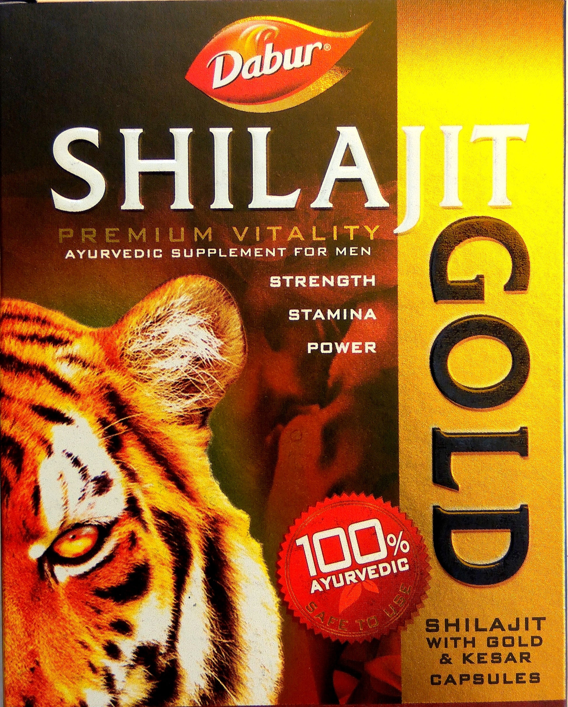 Shop Dabur Shilajit Gold 10Capsules at price 230.00 from Dabur Online - Ayush Care