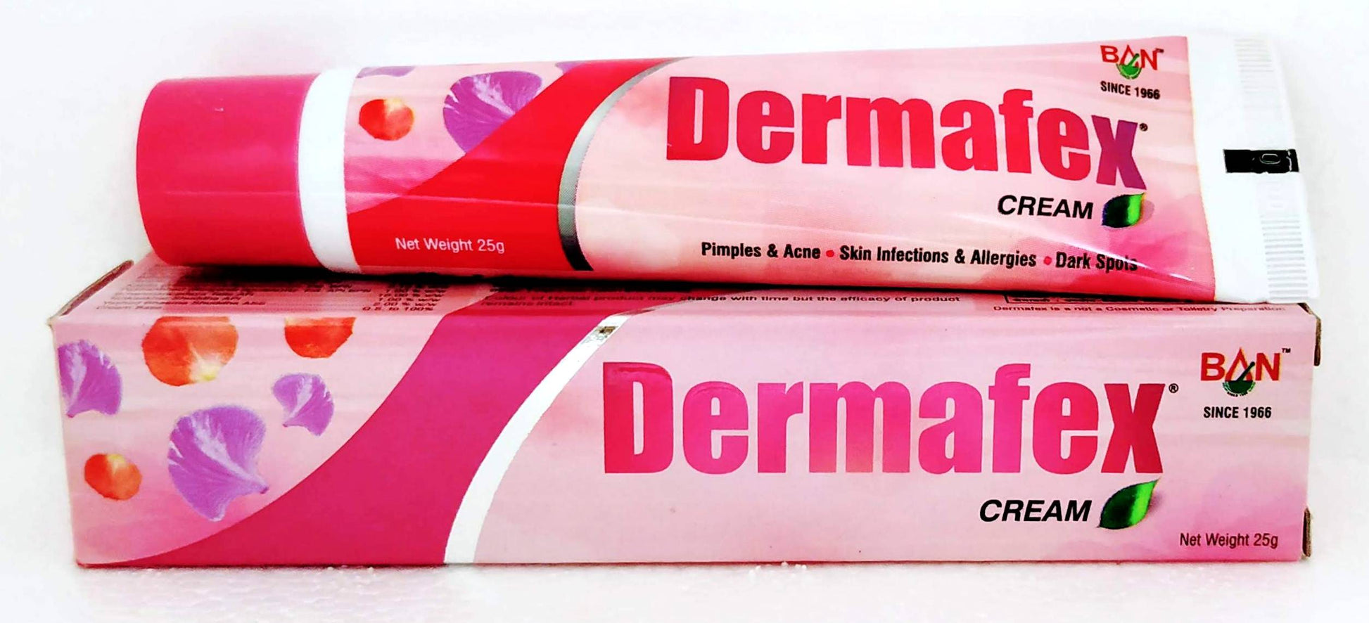 Shop Dermafex Cream 25gm at price 80.00 from Banlabs Online - Ayush Care