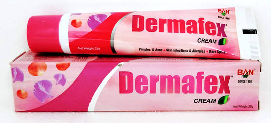Shop Dermafex Cream 25gm at price 80.00 from Banlabs Online - Ayush Care