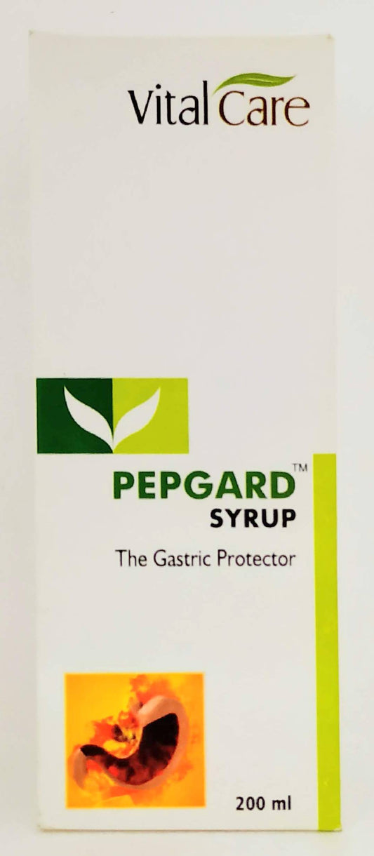 Shop Pepgard Syrup 200ml at price 120.00 from Vitalcare Online - Ayush Care