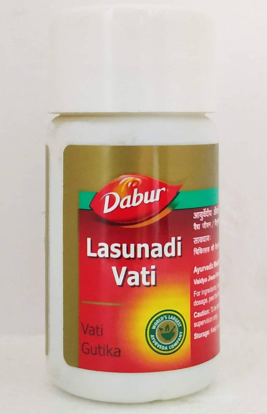 Shop Lasunadi Vati - 40Tablets at price 58.00 from Dabur Online - Ayush Care