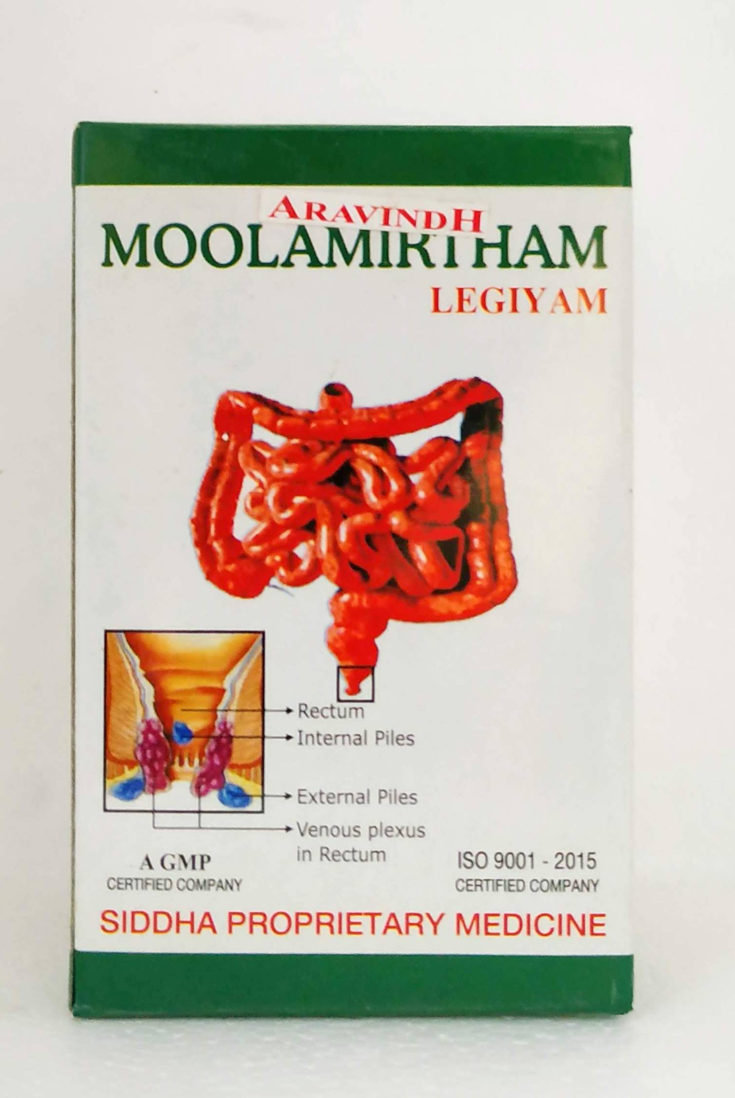 Shop Moolamritham Lehyam 250gm at price 155.00 from Aravindh Online - Ayush Care