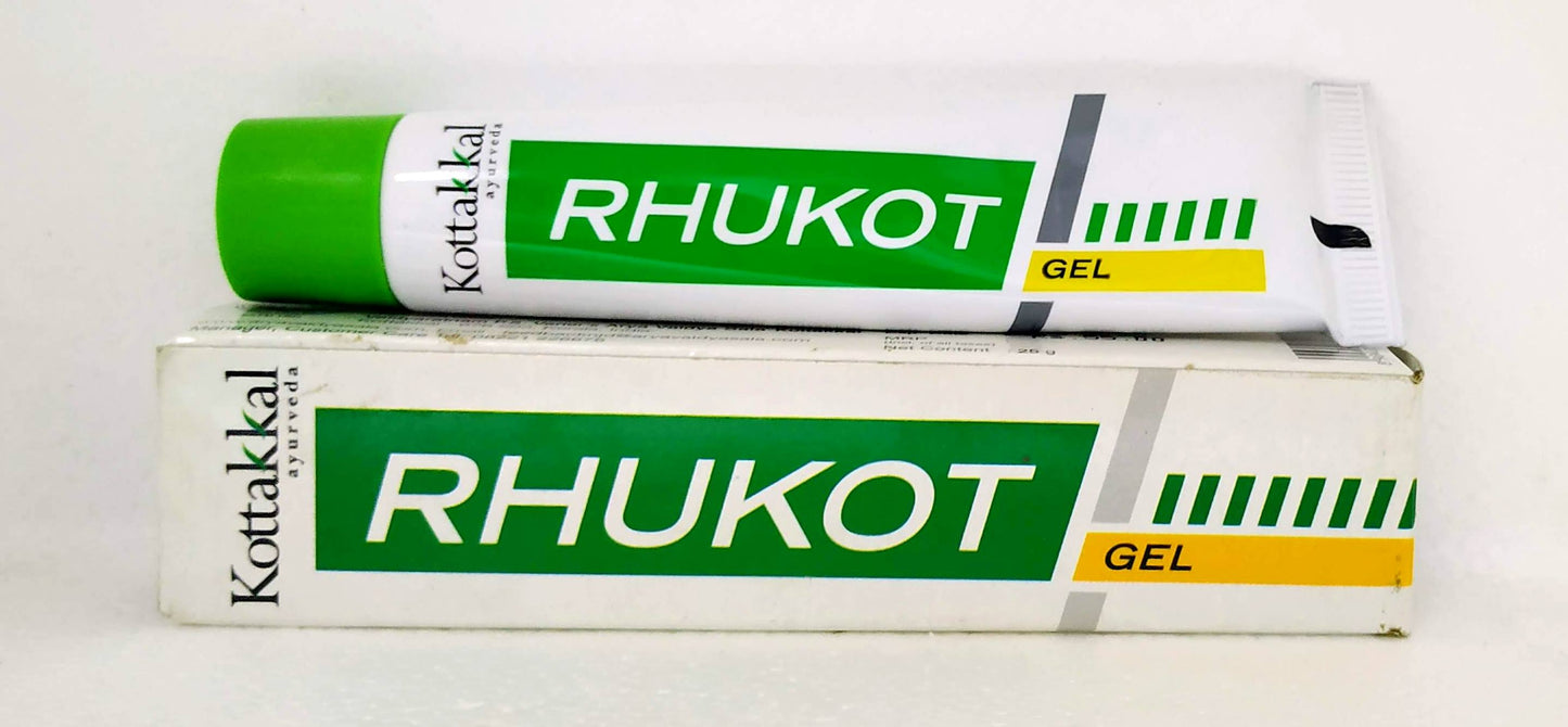 shop rhukot gel 25gm at price 65.00 from kottakkal online - ayush care