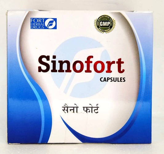 Shop Sinofort Capsules - 10Capsules at price 40.00 from Fort Herbal Drugs Online - Ayush Care
