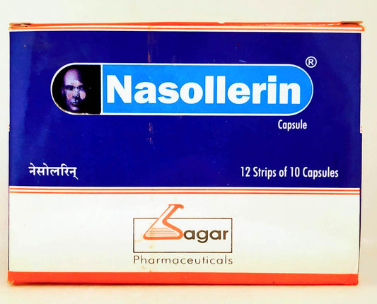Shop Nasollerin capsules - 10Capsules at price 50.00 from Sagar Online - Ayush Care
