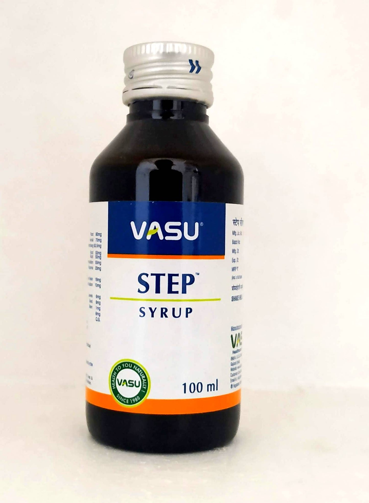 shop step syrup 100ml at price 75.00 from vasu herbals online - ayush care