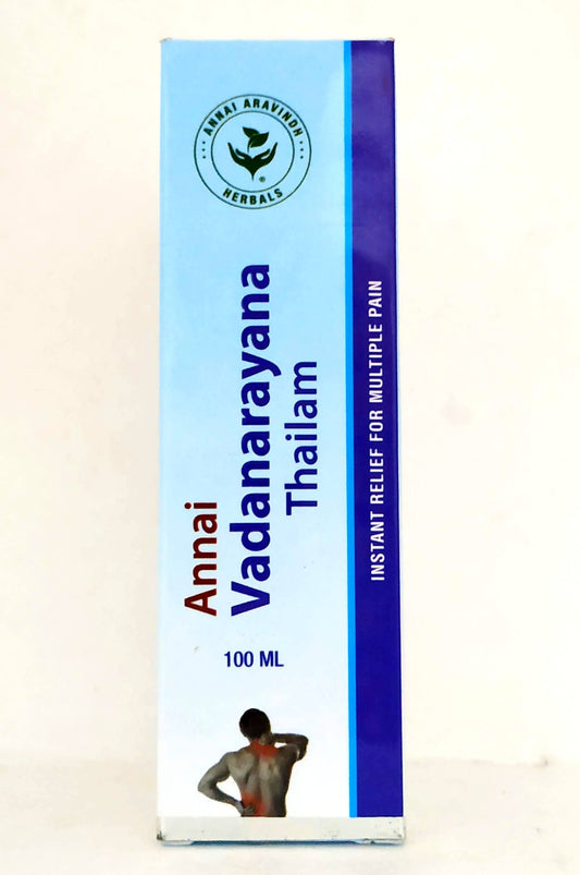 Shop Vadhanarayana Thailam 100ml at price 175.00 from Annai Aravindh Online - Ayush Care