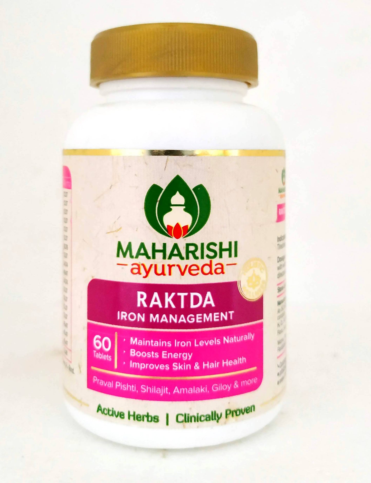 shop raktda tablets - 60tablets at price 360.00 from maharishi ayurveda online - ayush care
