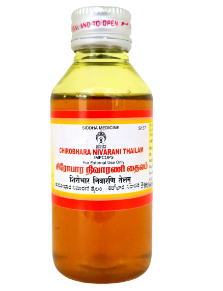 Shop Chirobara Nivarani Thailam 100ml at price 99.00 from Impcops Online - Ayush Care