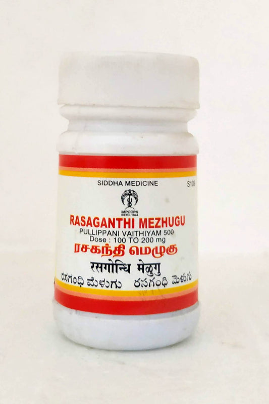 Shop Rasagandhi mezhugu 10gm at price 49.00 from Impcops Online - Ayush Care