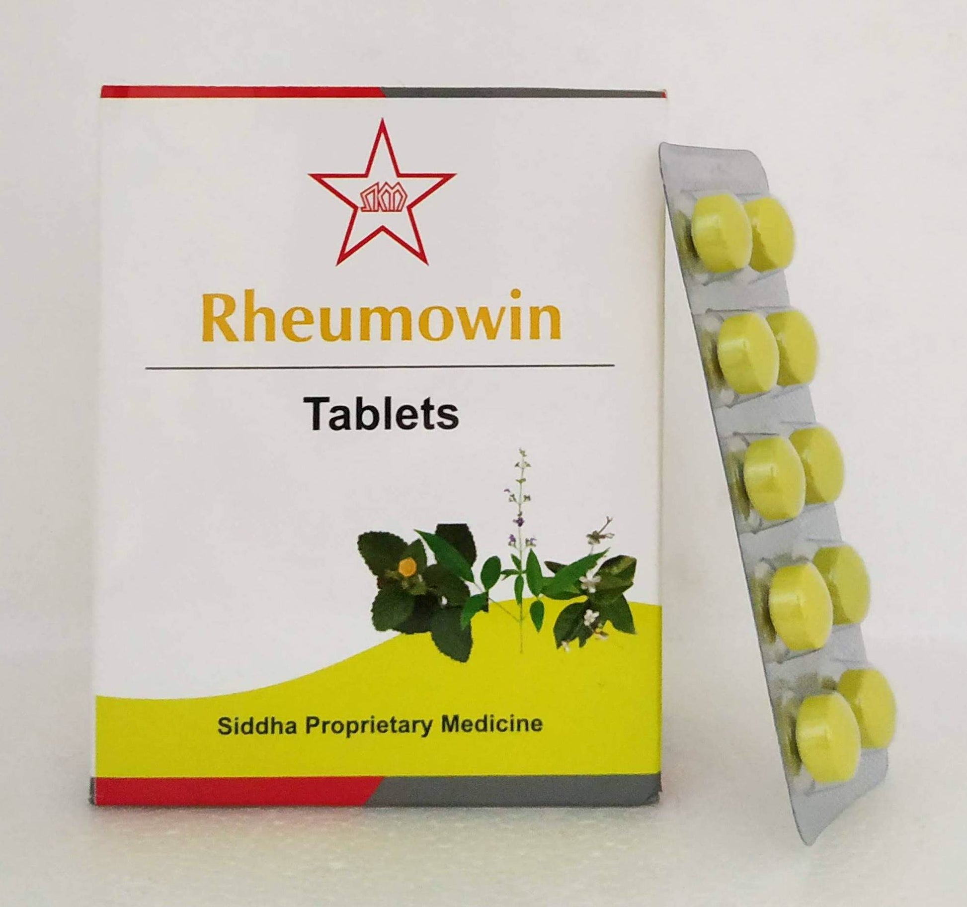Shop Rheumowin tablets - 10tablets at price 27.50 from SKM Online - Ayush Care