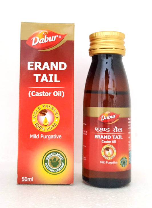 Shop Erand tail - Castor oil 50ml at price 62.00 from Dabur Online - Ayush Care