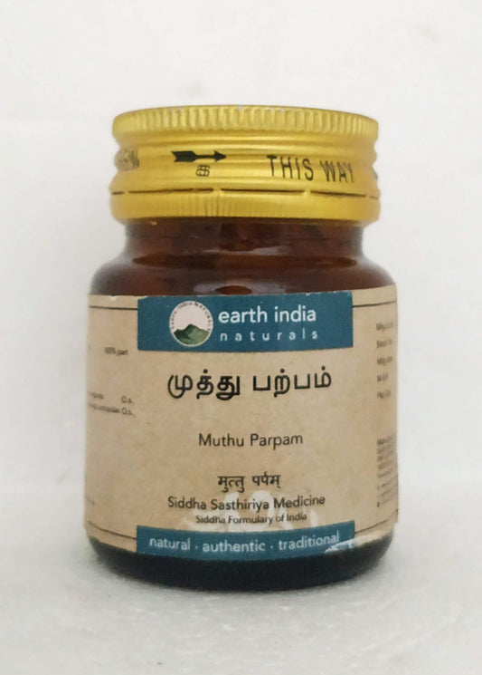 Shop Muthu parpam 2gm at price 162.00 from Earth India Online - Ayush Care