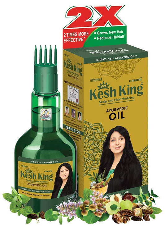 Shop Emami Kesh King Ayurvedic Hair Oil 100ml at price 170.00 from Emami Online - Ayush Care